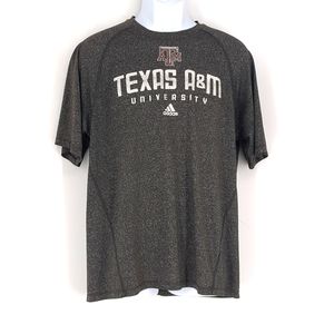 Texas A&M University Adidas Gray Shirt Men's Size Large